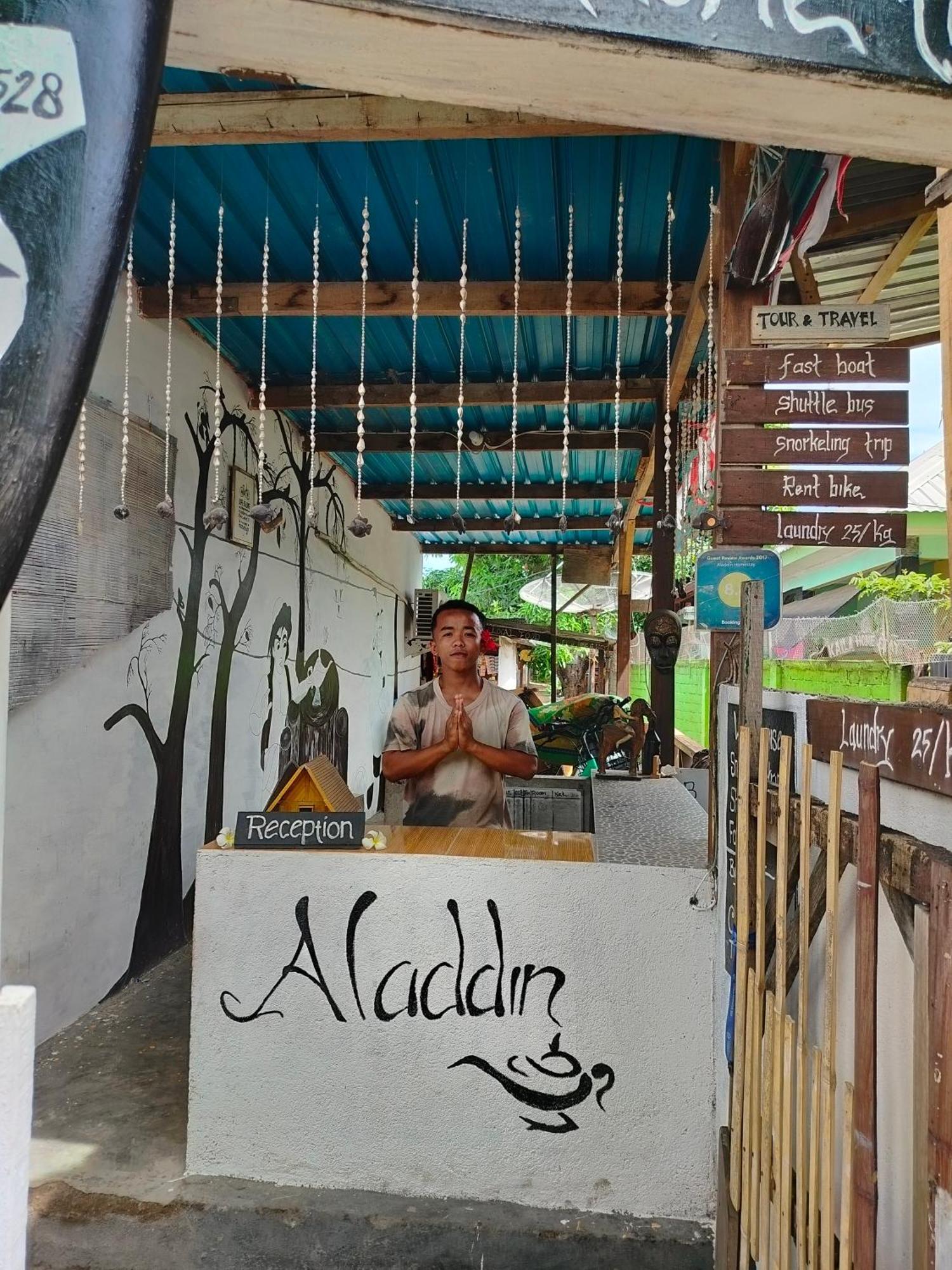 Aladdin Homestay Gili Air Esterno foto